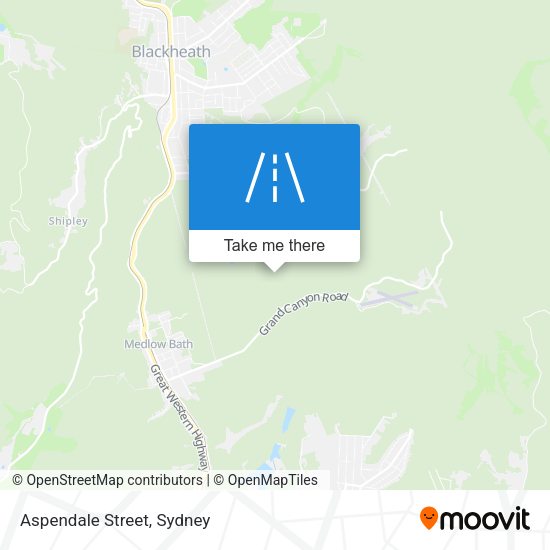 Aspendale Street map