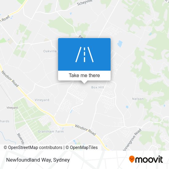 Newfoundland Way map