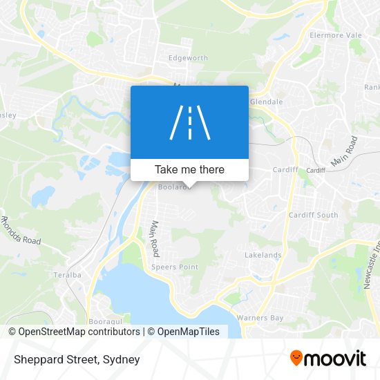 Sheppard Street map
