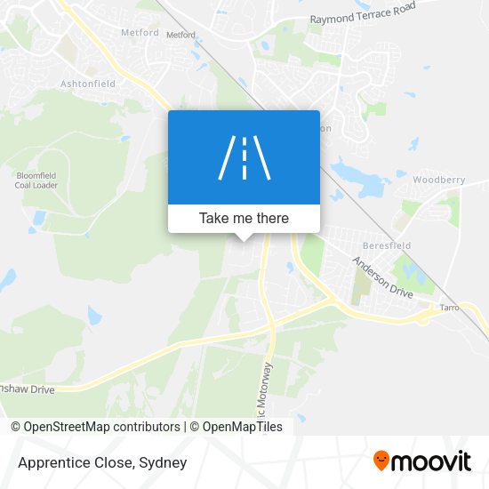 Apprentice Close map
