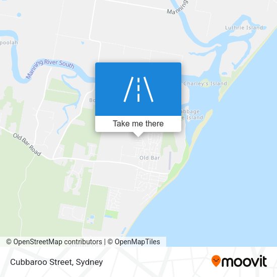 Cubbaroo Street map