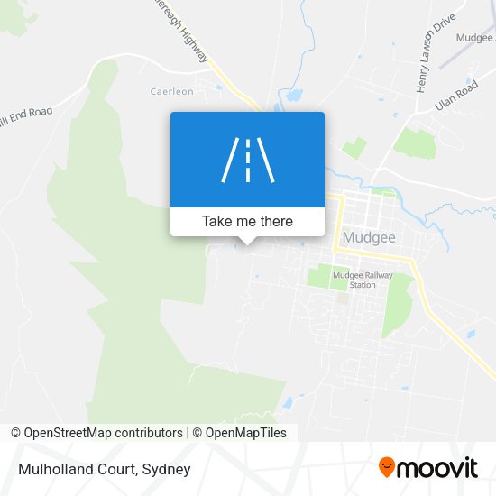 Mulholland Court map