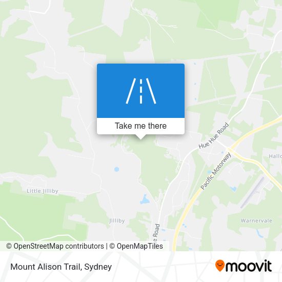 Mount Alison Trail map