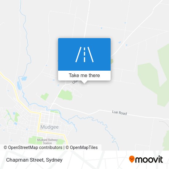Chapman Street map