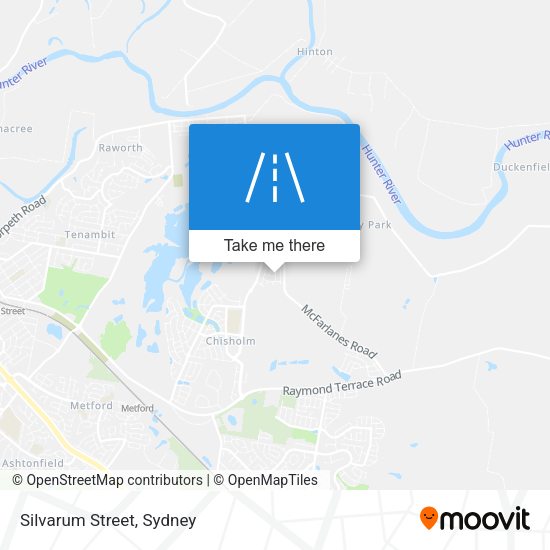 Silvarum Street map