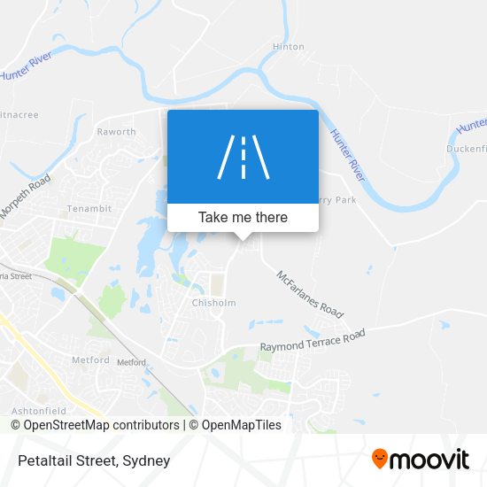Petaltail Street map