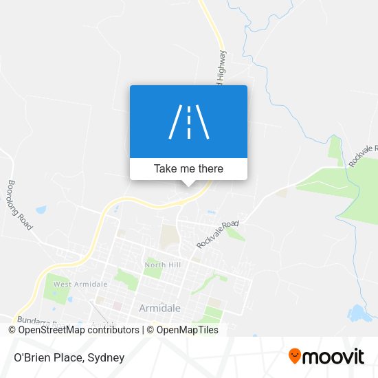 O'Brien Place map