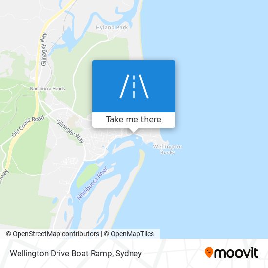 Wellington Drive Boat Ramp map