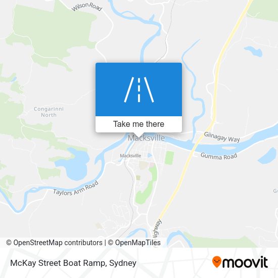 McKay Street Boat Ramp map