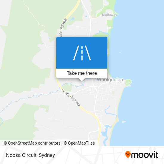 Noosa Circuit map