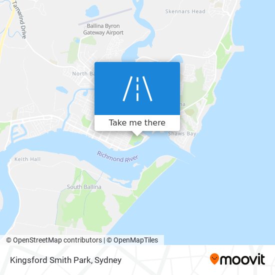 Kingsford Smith Park map