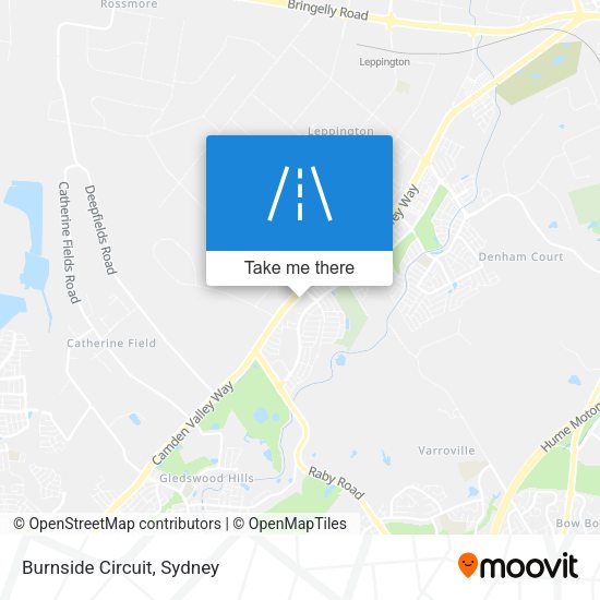 Burnside Circuit map