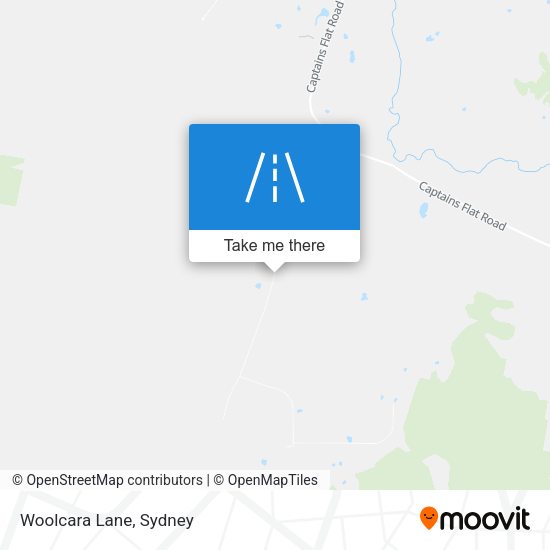 Woolcara Lane map