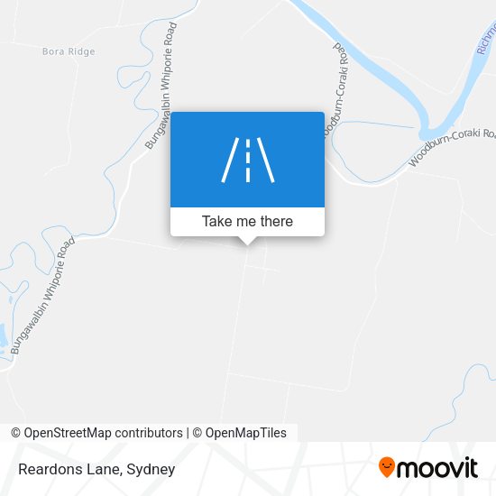 Reardons Lane map