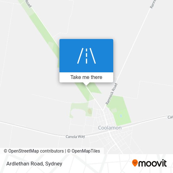 Ardlethan Road map