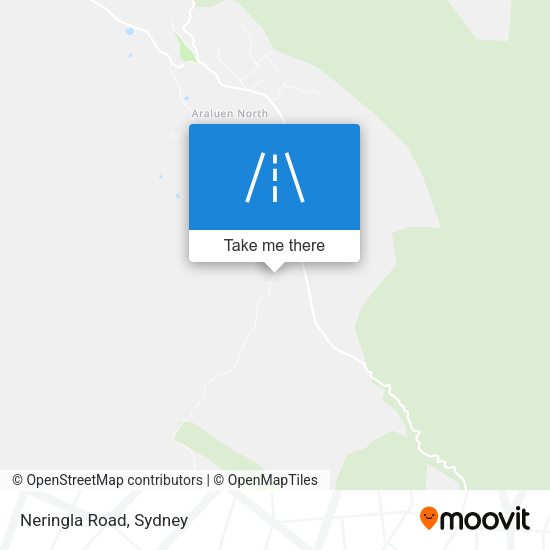 Neringla Road map