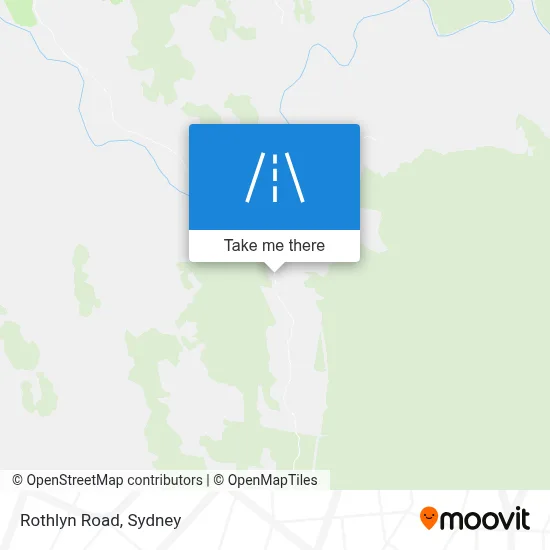 Mapa Rothlyn Road