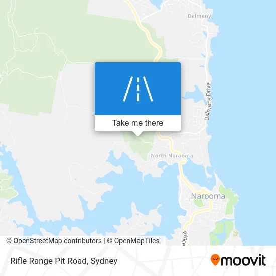 Mapa Rifle Range Pit Road