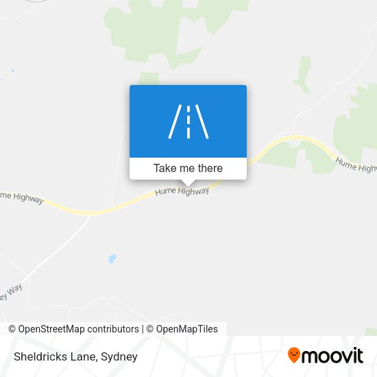 Sheldricks Lane map