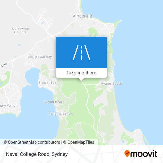 Naval College Road map
