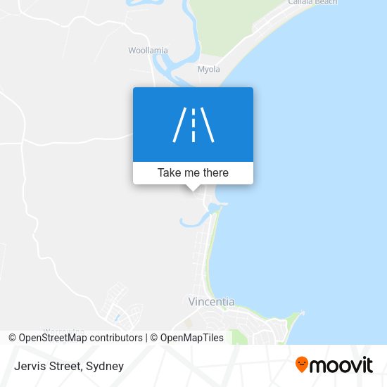 Jervis Street map