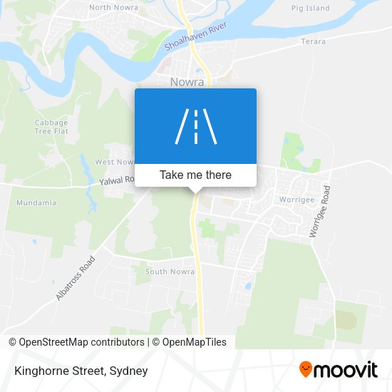 Kinghorne Street map