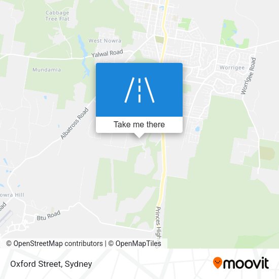 Oxford Street map