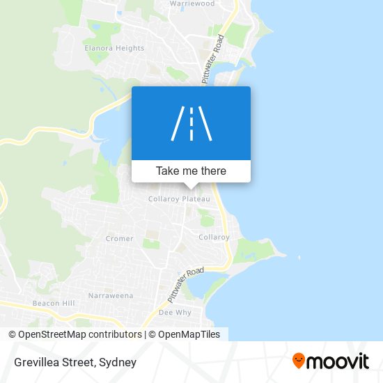 Grevillea Street map