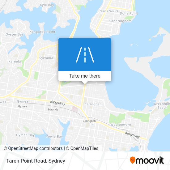 Taren Point Road map