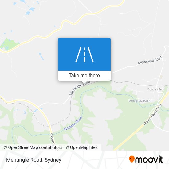 Menangle Road map