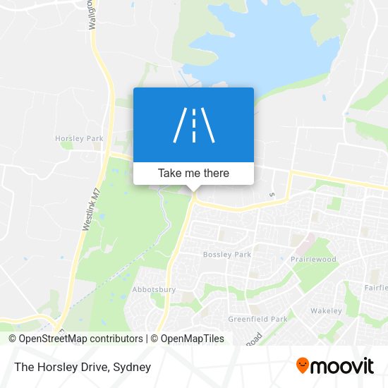 The Horsley Drive map