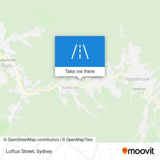 Loftus Street map