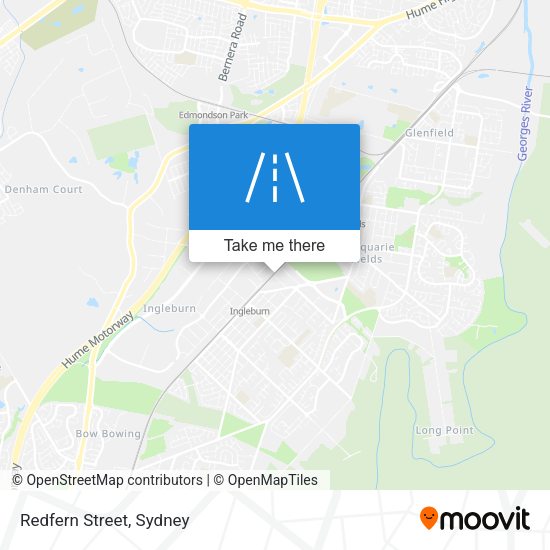 Redfern Street map