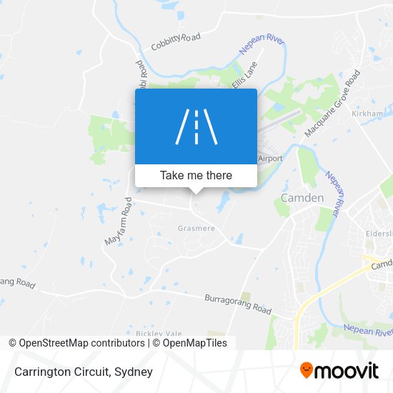 Carrington Circuit map