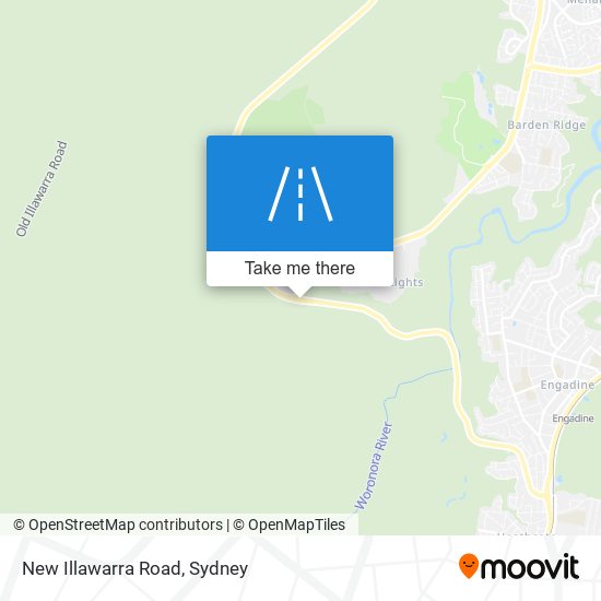 New Illawarra Road map