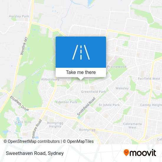 Sweethaven Road map