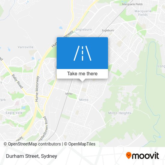 Durham Street map