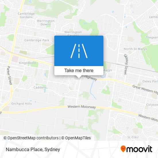 Nambucca Place map