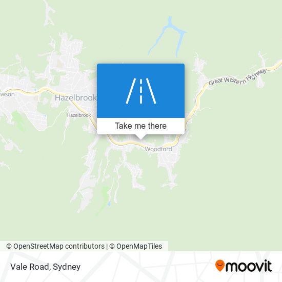 Vale Road map