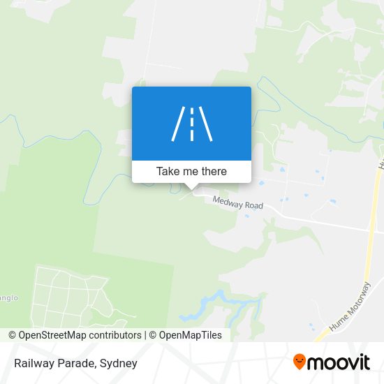 Railway Parade map