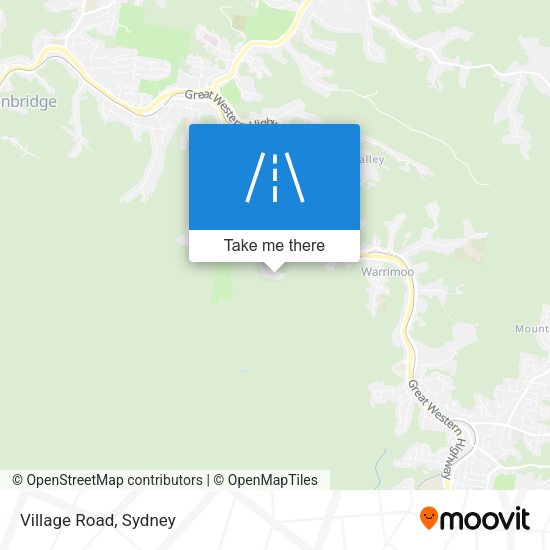 Village Road map