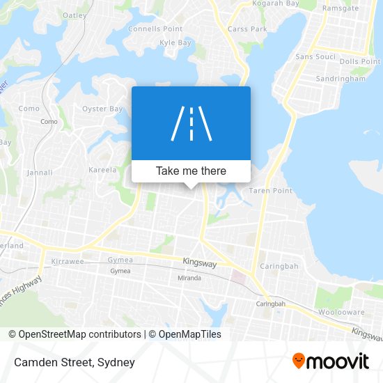 Camden Street map
