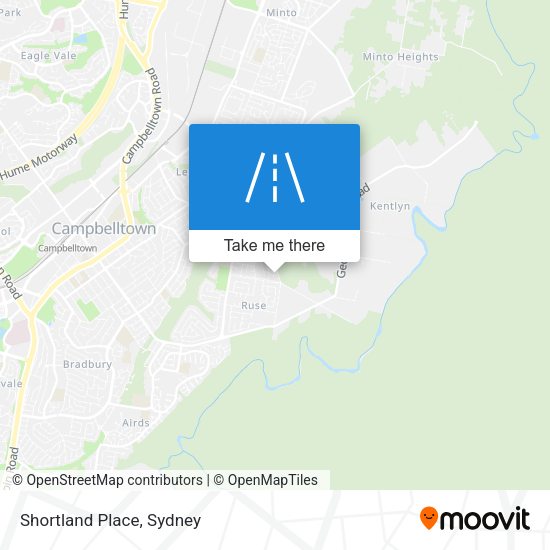 Shortland Place map