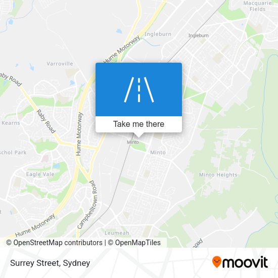 Surrey Street map