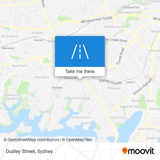 Dudley Street map