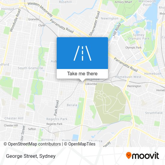 George Street map
