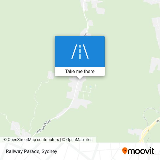 Railway Parade map