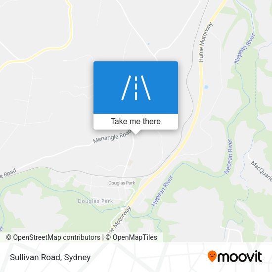 Sullivan Road map