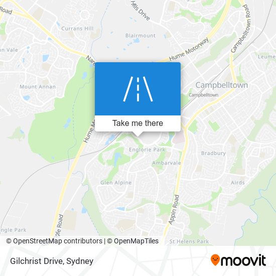 Gilchrist Drive map