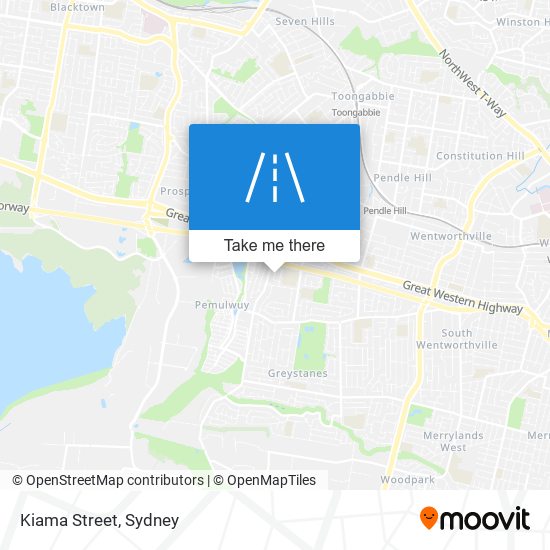 Kiama Street map